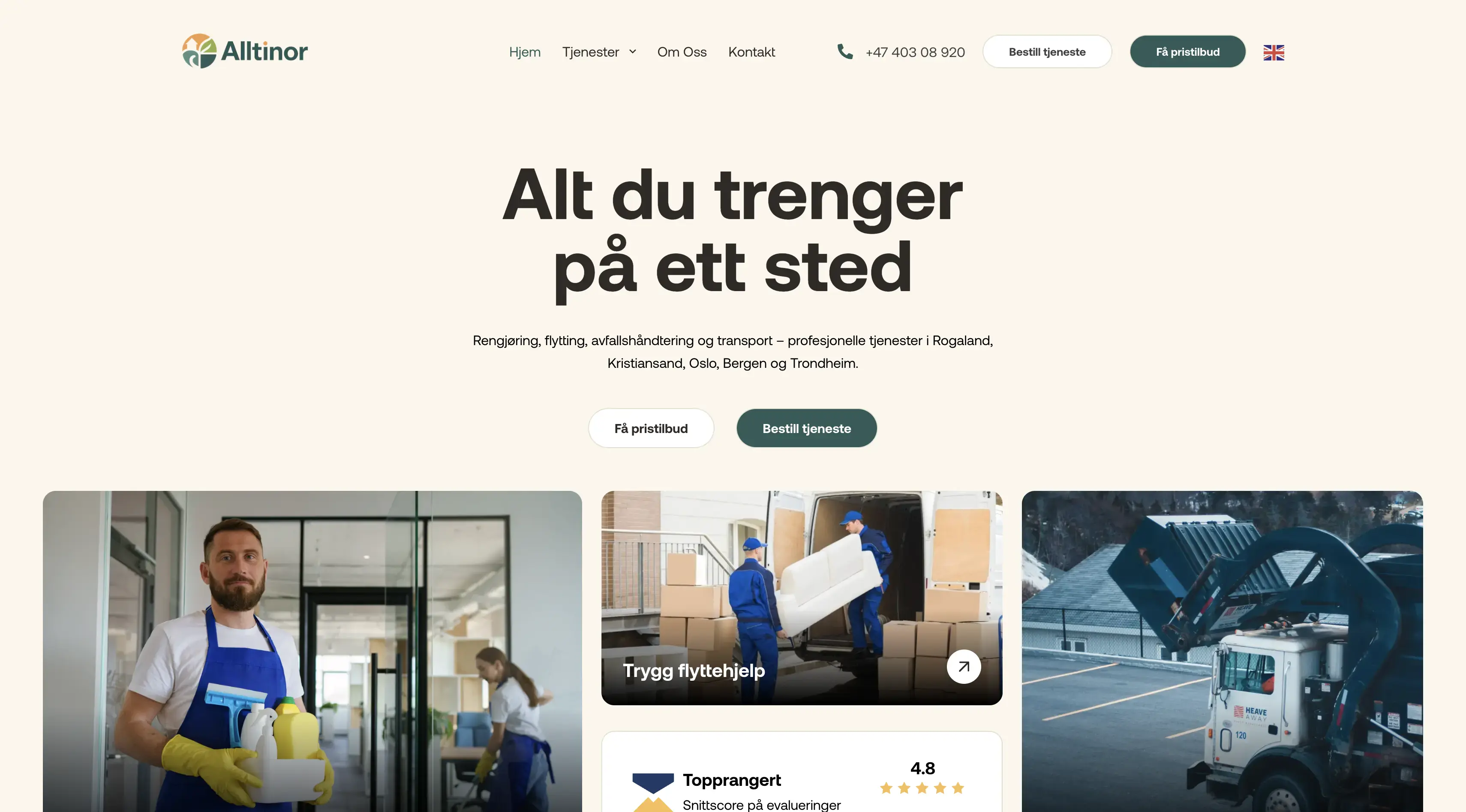 Alltinor - Profesjonelle tjenester