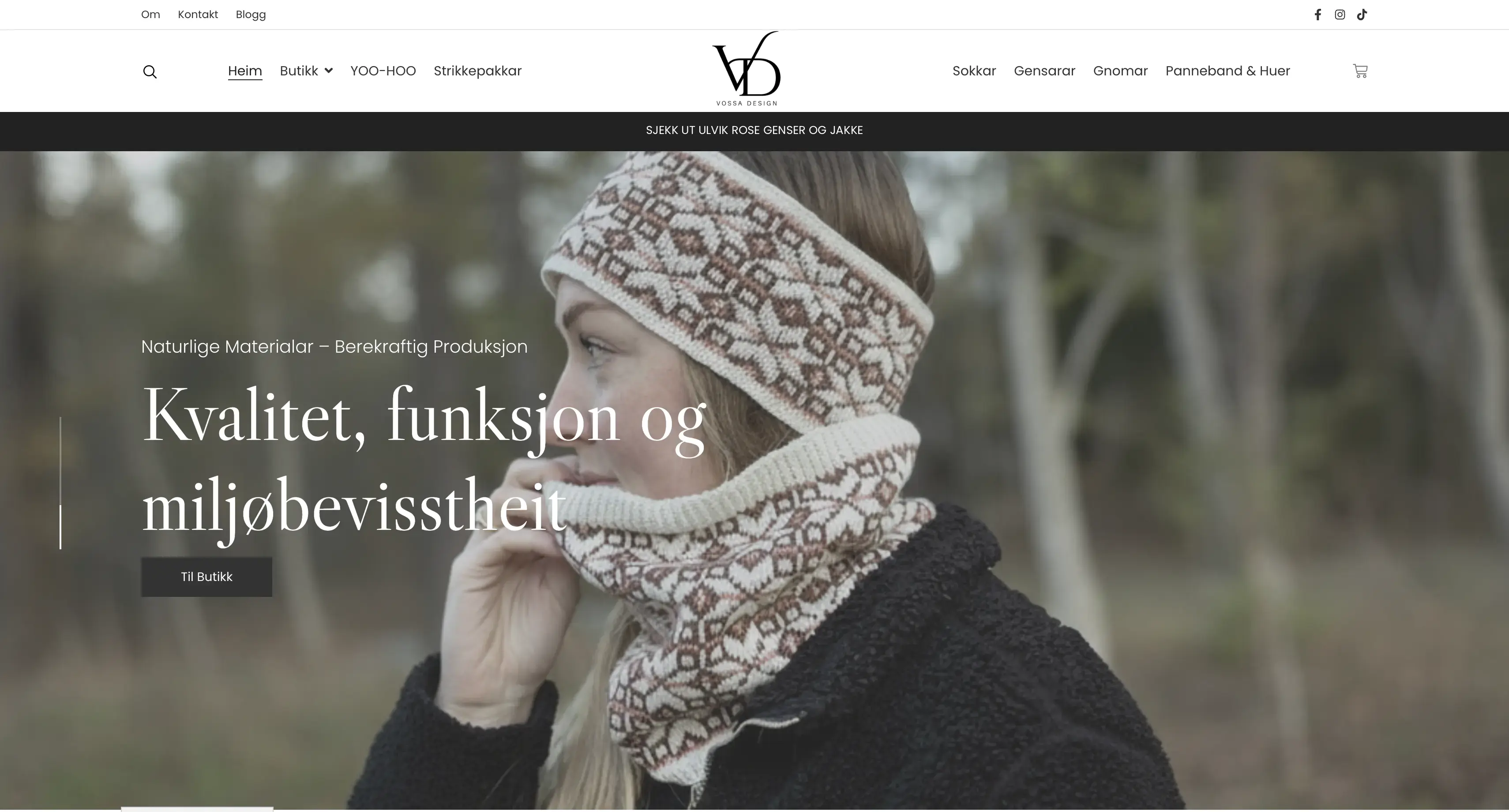 Vossa Design - Tradisjonelt handverk